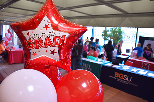 Congrats Grad Balloons at Grad Fair 2015
